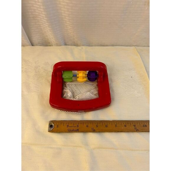 Little tikes bath toy ball net holder red 7x4" - Picture 5 of 7